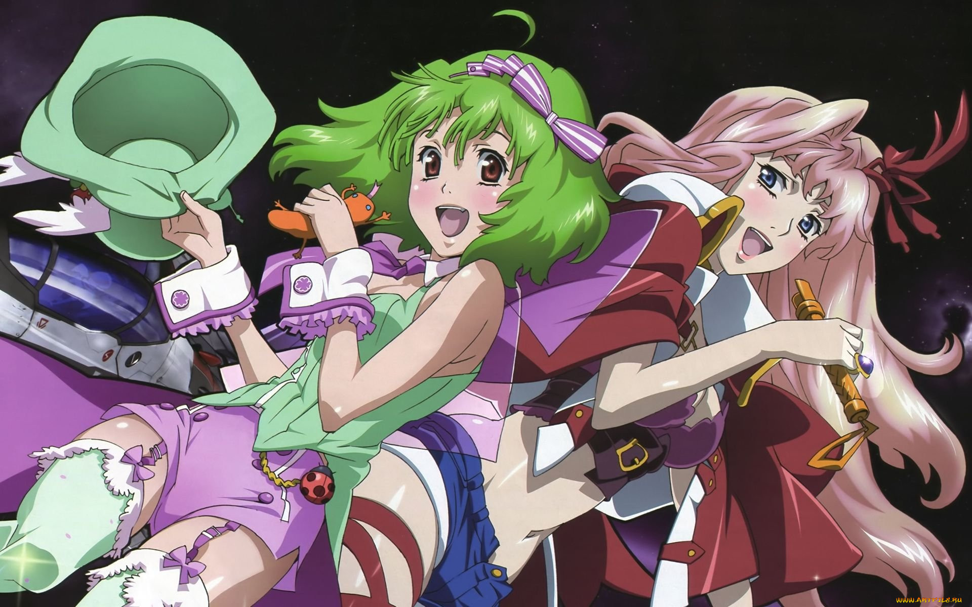 , macross, frontier